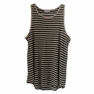 Old Navy Black & Tan Striped Tank Top XS